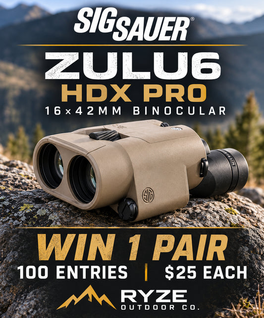NEW SIG SAUER ZULU6 HDX PRO 16×42 BINOCULARS