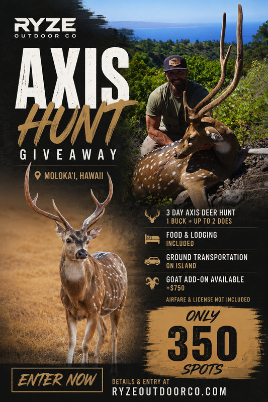 Island Axis Hunt Giveaway - 350 Entries